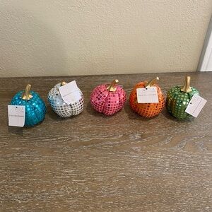 🎃 - Target Bullseye’s Playground - Halloween Disco Ball Pumpkins -  Set of 5
